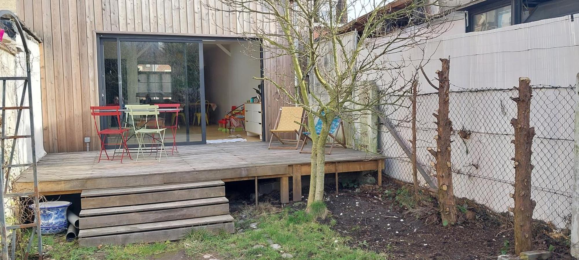Maison Avec Jardin A Lille Bois Blancs Eksteriør billede